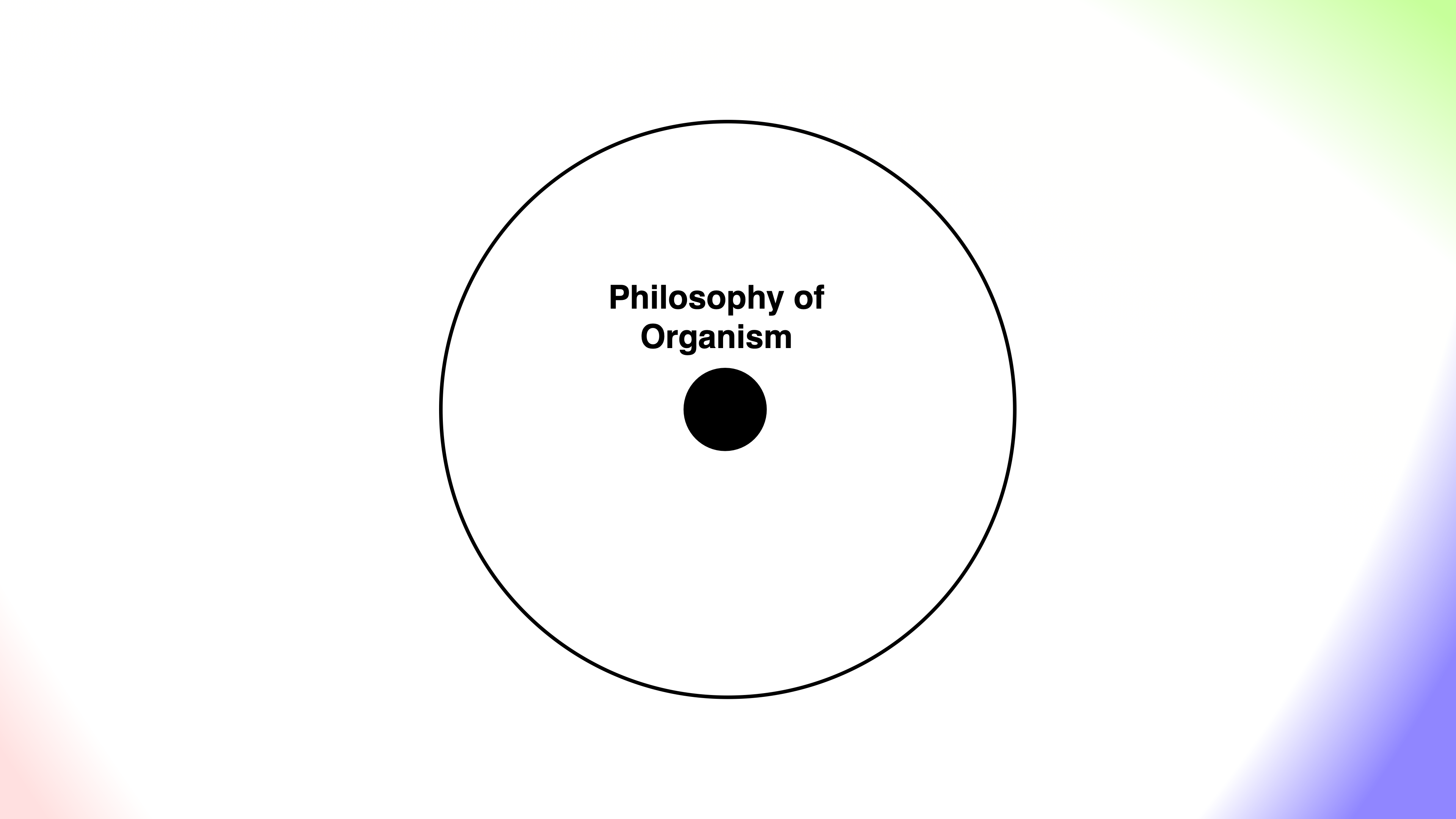 Philosophy of Organism